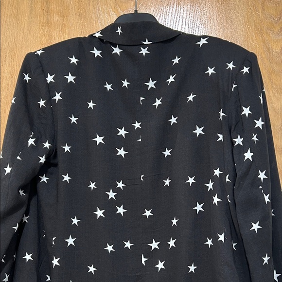 Star-Patterned Black Jacket - Picture 4 of 5